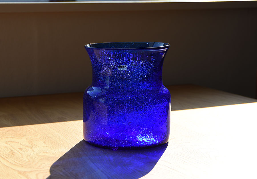 Erik Hoglund エリック・ホグラン Blue Large Vase BODA 花瓶